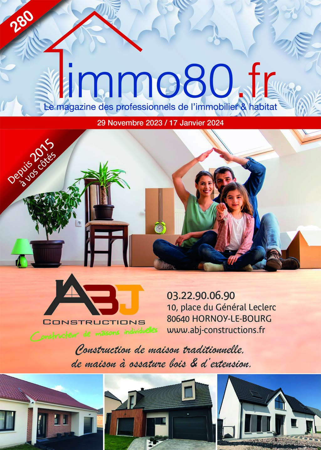 Immo80 – L'immobilier à Amiens et dans la Somme- Magazine : Magazine 280