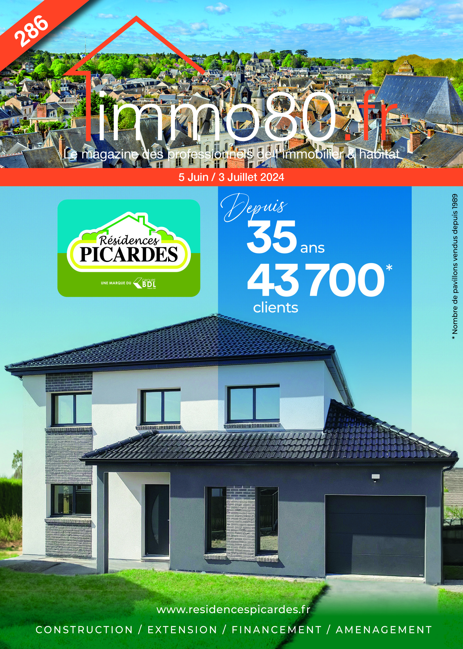 Immo80 – L'immobilier à Amiens et dans la Somme- Magazine : Magazine 286