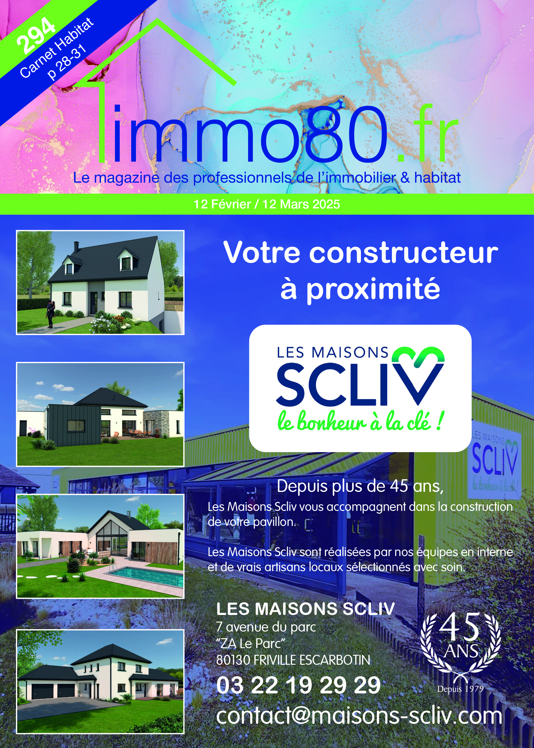 Immo80 – L'immobilier à Amiens et dans la Somme- Magazine : Magazine 294